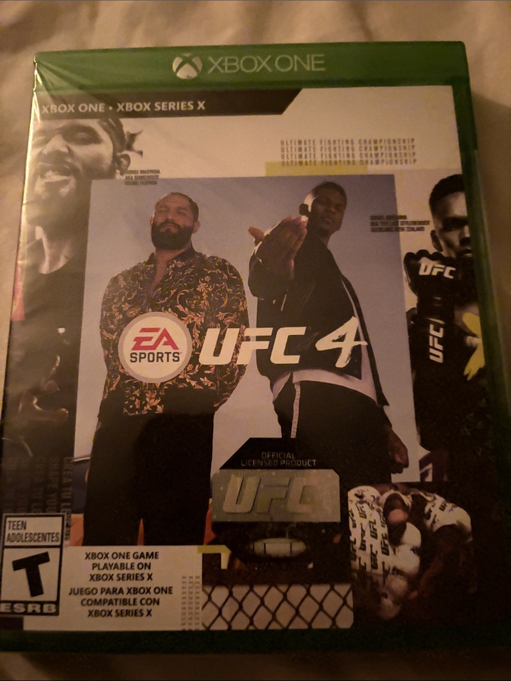 UFC 4 Xbox One - Black/White Cover